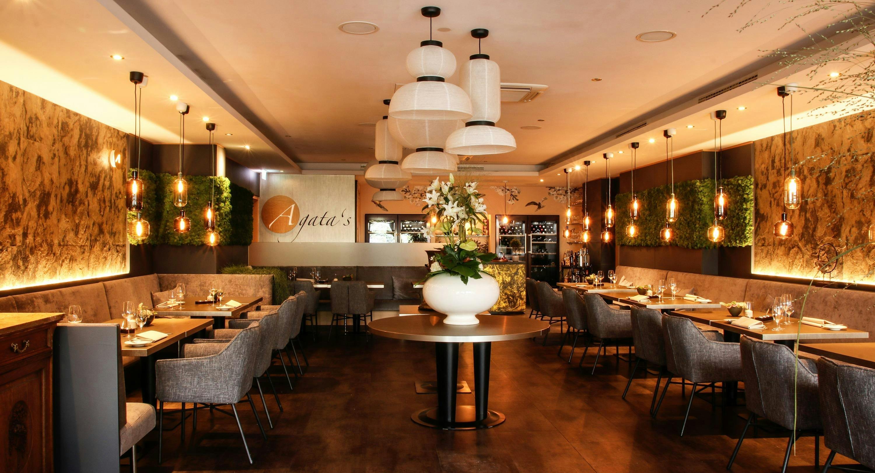 Agata's restaurant in Düsseldorf, Germany