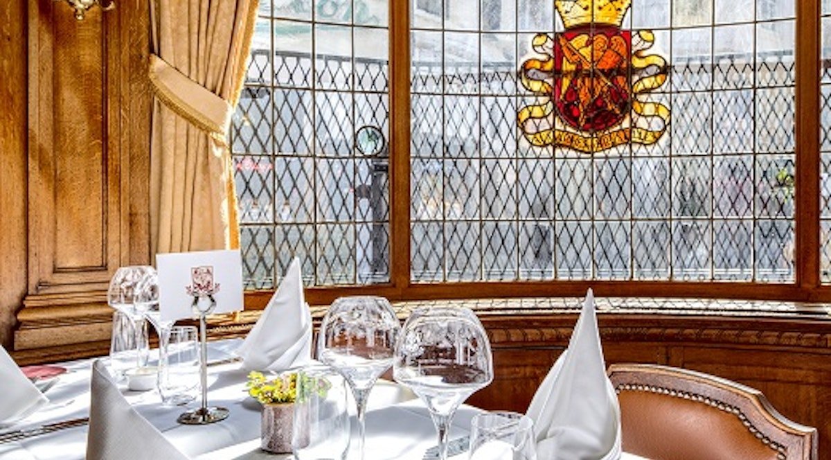 Aux Armes de Bruxelles restaurant in Brussels, Belgium