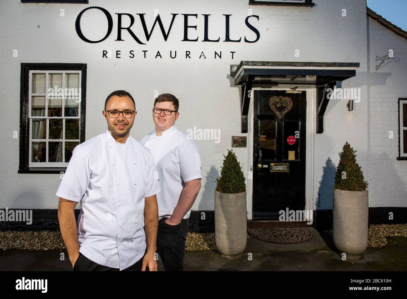 Orwells restaurant in Binfield Heath