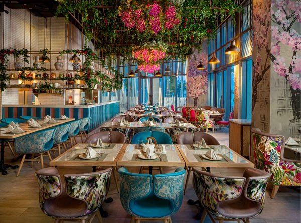 Al Mrzab restaurant in Abu Dhabi, United Arab Emirates