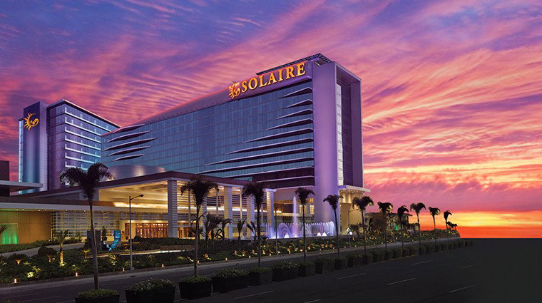 Sky Tower at Solaire Resort Entertainment City hotel in Manila, Philippines