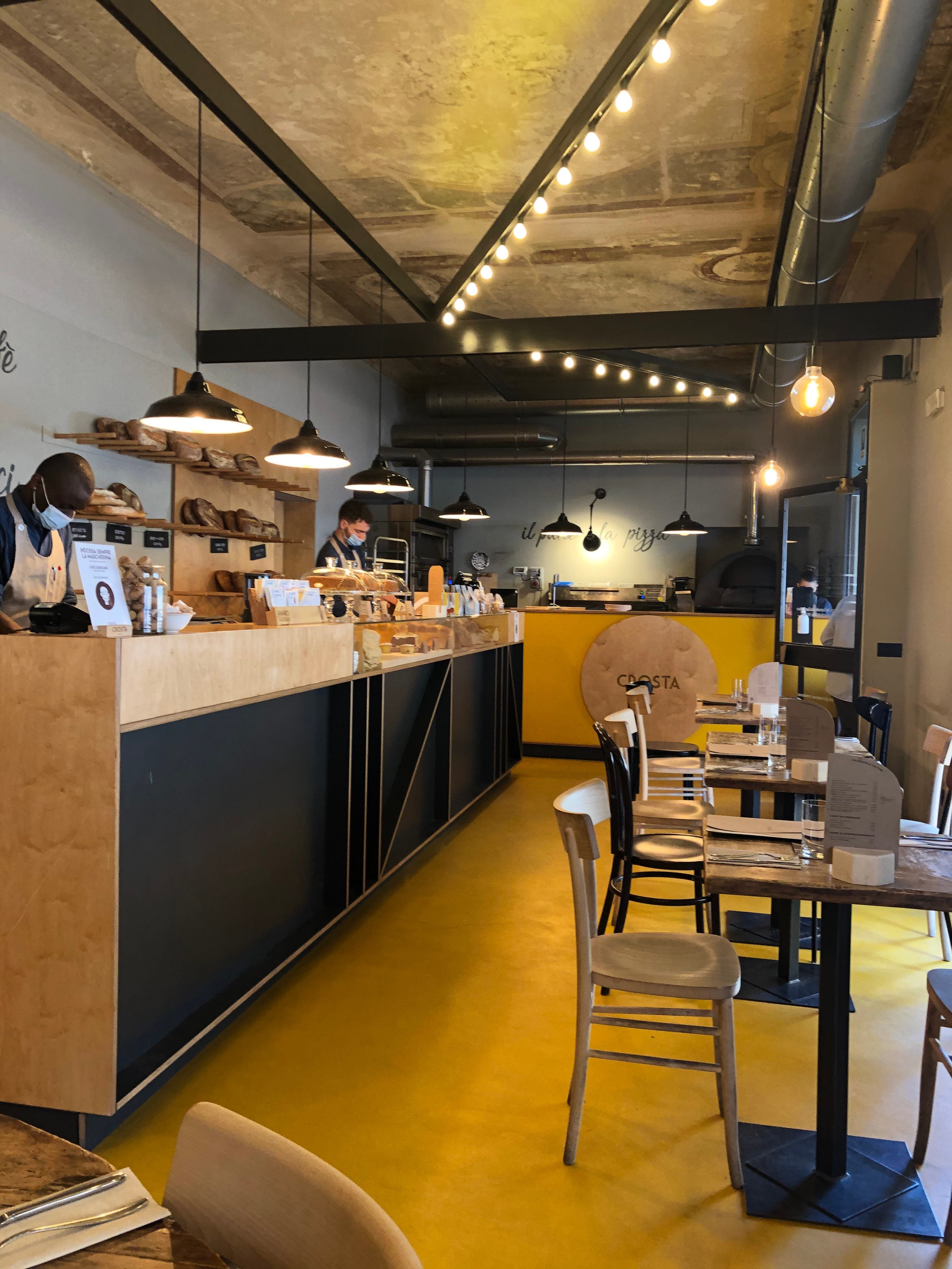 Crosta restaurant in Milan, Italy