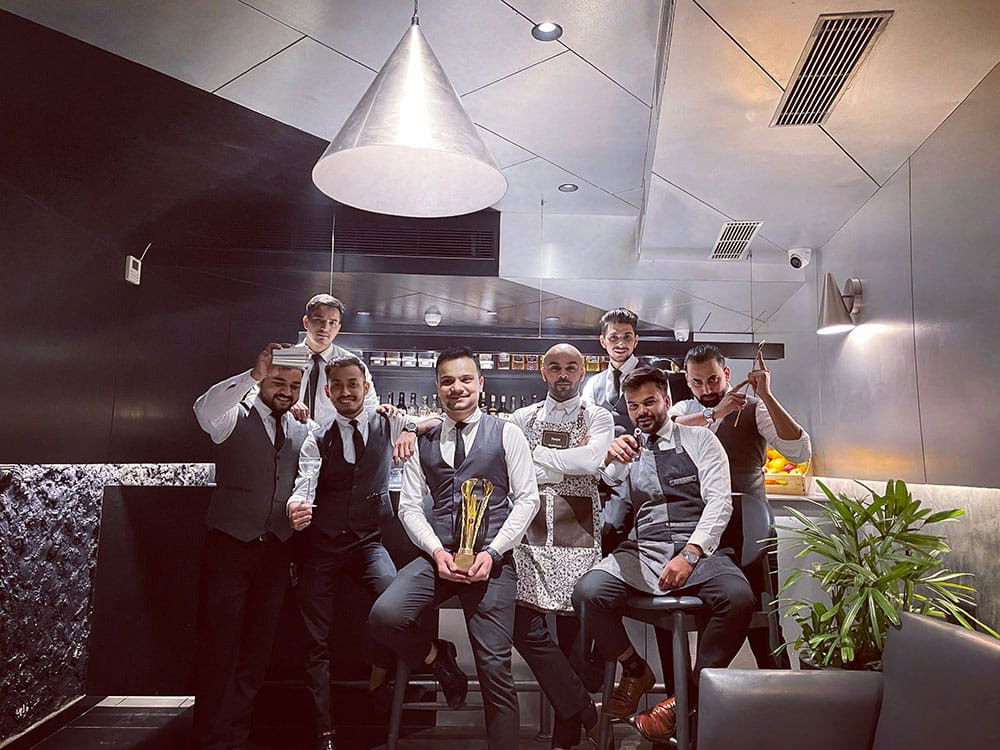 Lair bar in New Delhi