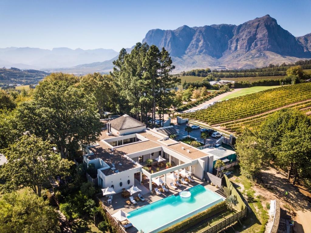Delaire Graff Lodge hotel in Cape Town, South Africa