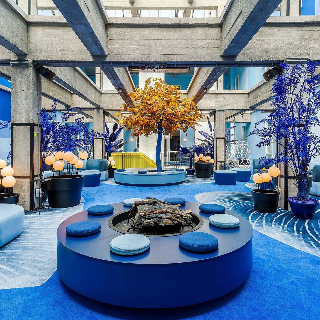 In Den Rustwat restaurant in Rotterdam, Netherlands