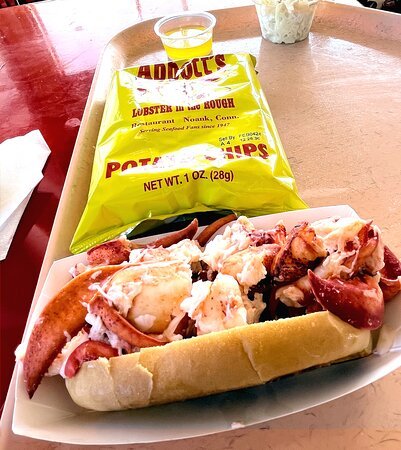 Abbott’s Lobster in the Rough restaurant in Noank, United States