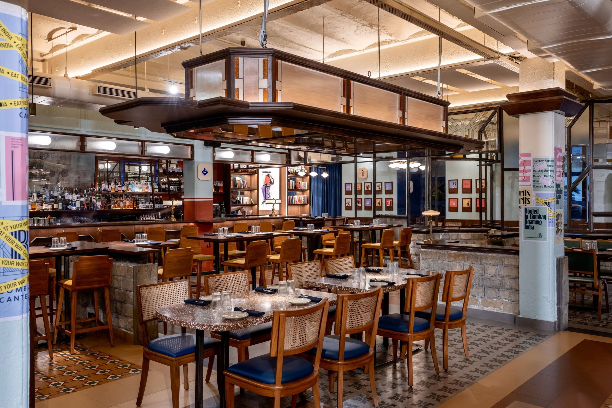 The Bombay Canteen bar in Mumbai, India