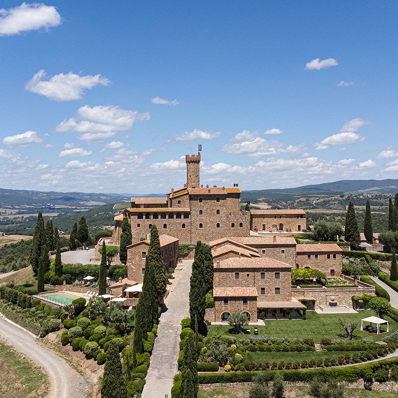 L'Enoteca Banfi winery in Montalcino, Italy
