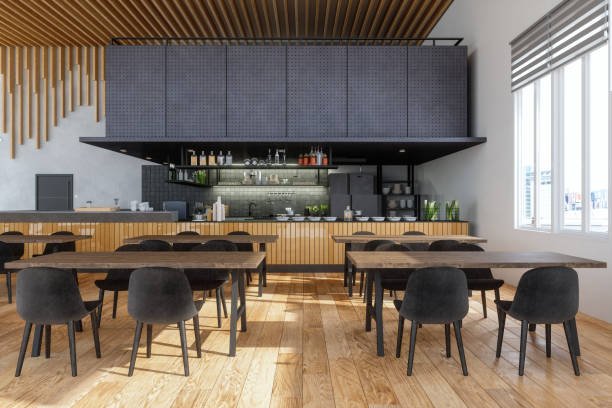 Parquet restaurant in Toronto, Canada