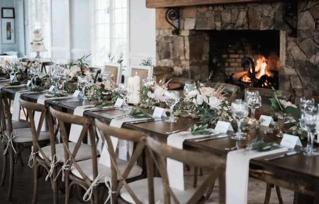 The Fearrington House restaurant in Pittsboro, United States