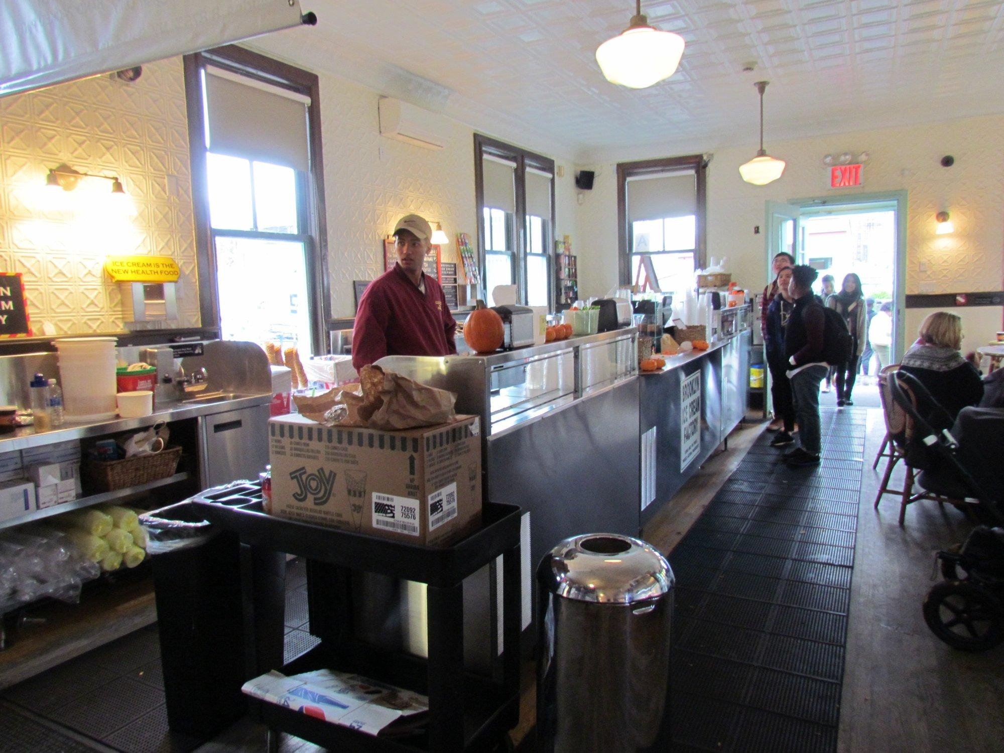 Blue Marble Ice Cream restaurant in New York City, United States