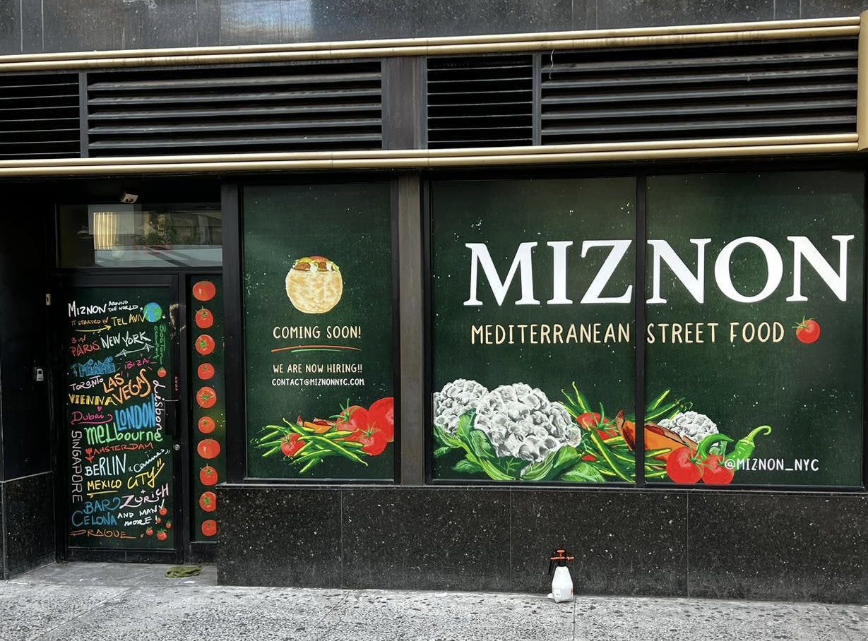 Miznon restaurant in Tel Aviv, Israel