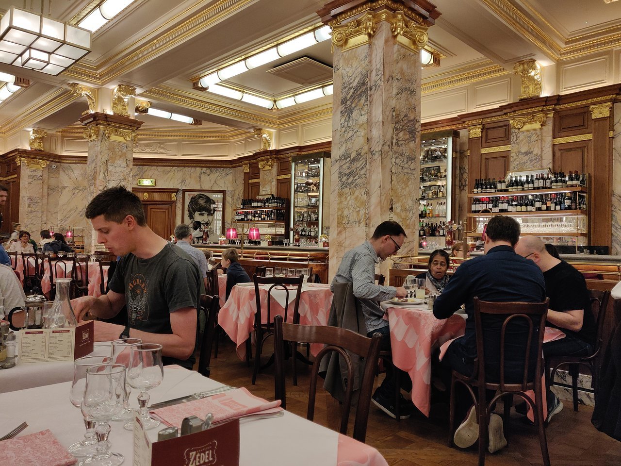 Brasserie Zédel restaurant in London, United Kingdom