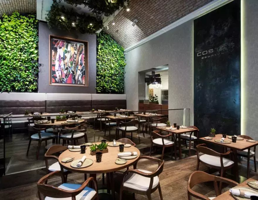 Costes restaurant in Budapest, Hungary