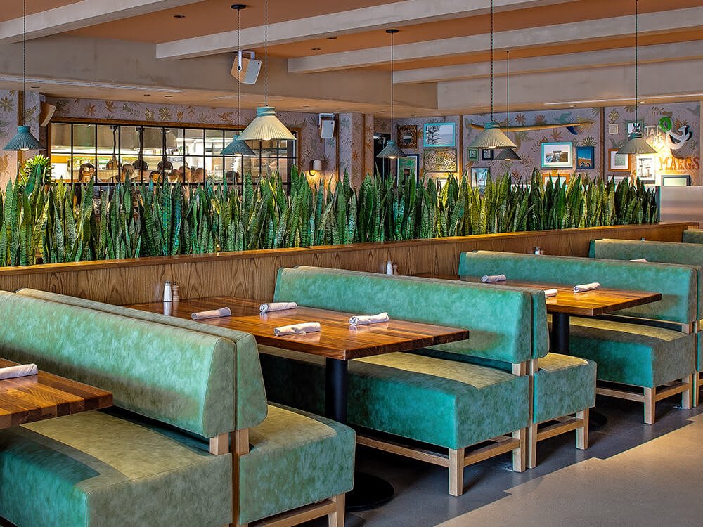 Blanco restaurant in Knokke, Belgium