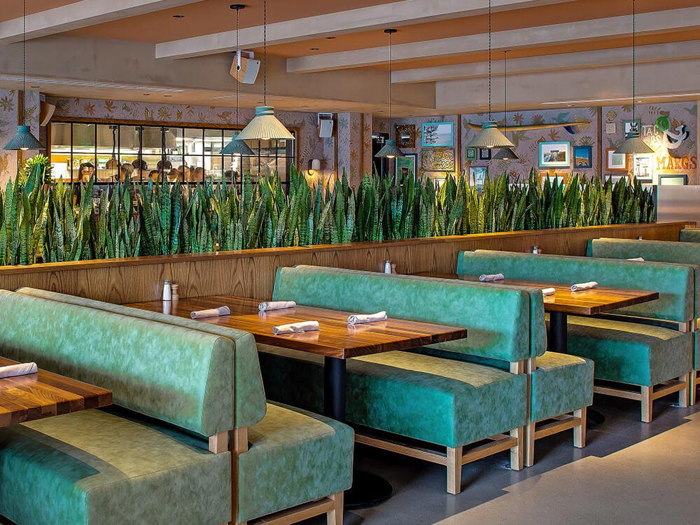 Blanco restaurant in Knokke, Belgium