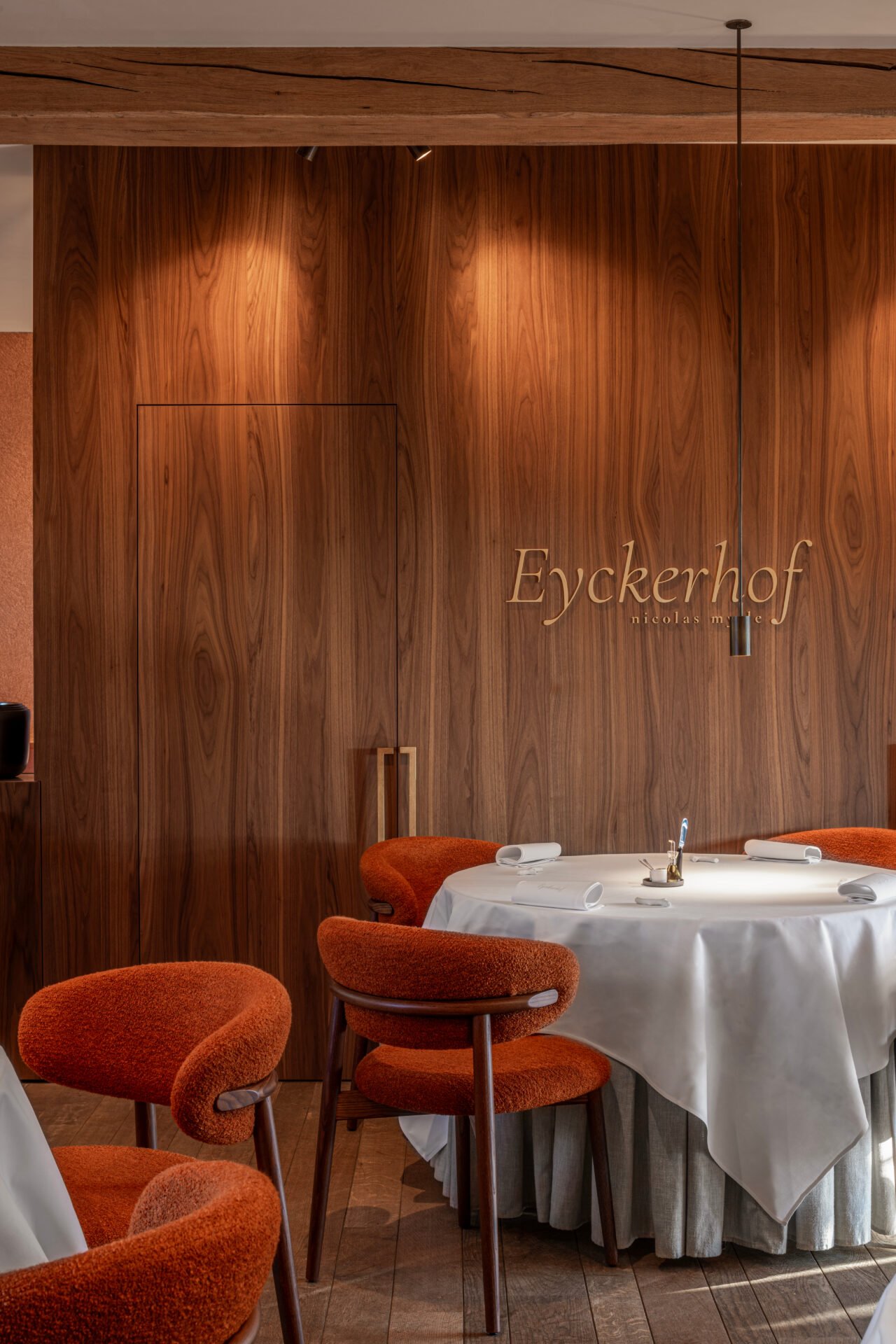 Eyckerhof restaurant in Bornem, Belgium
