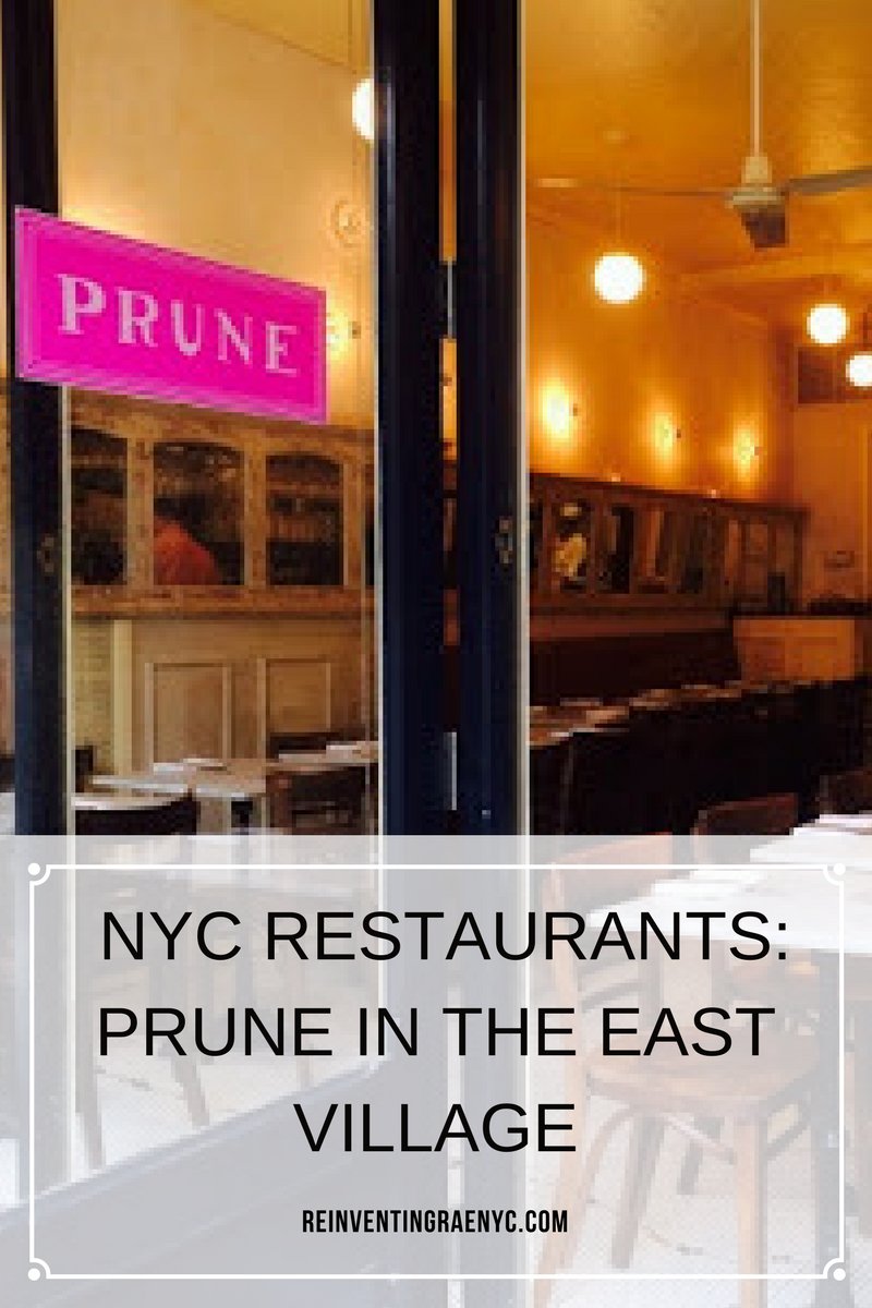 Prune restaurant in New York City