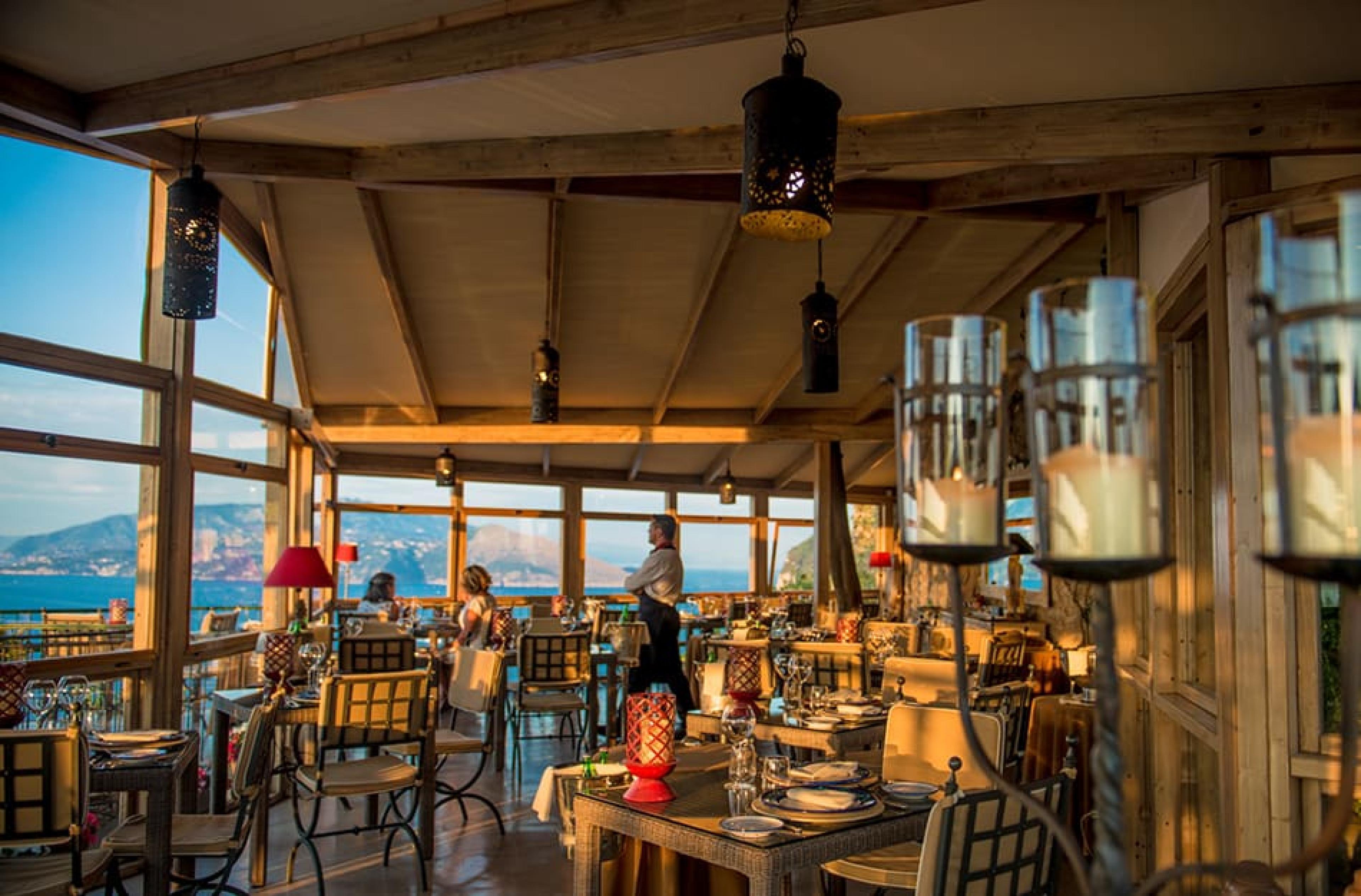 Caesar Augustus restaurant in Anacapri, Italy