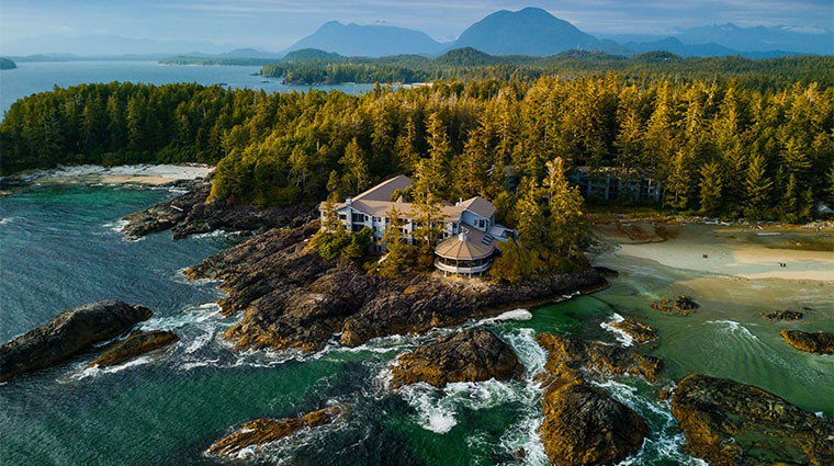 Wickaninnish Inn hotel in Tofino, Canada