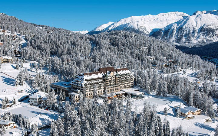 Suvretta House hotel in St. Moritz, Switzerland