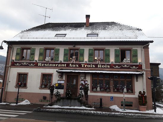 Aux Trois Rois restaurant in Moosch