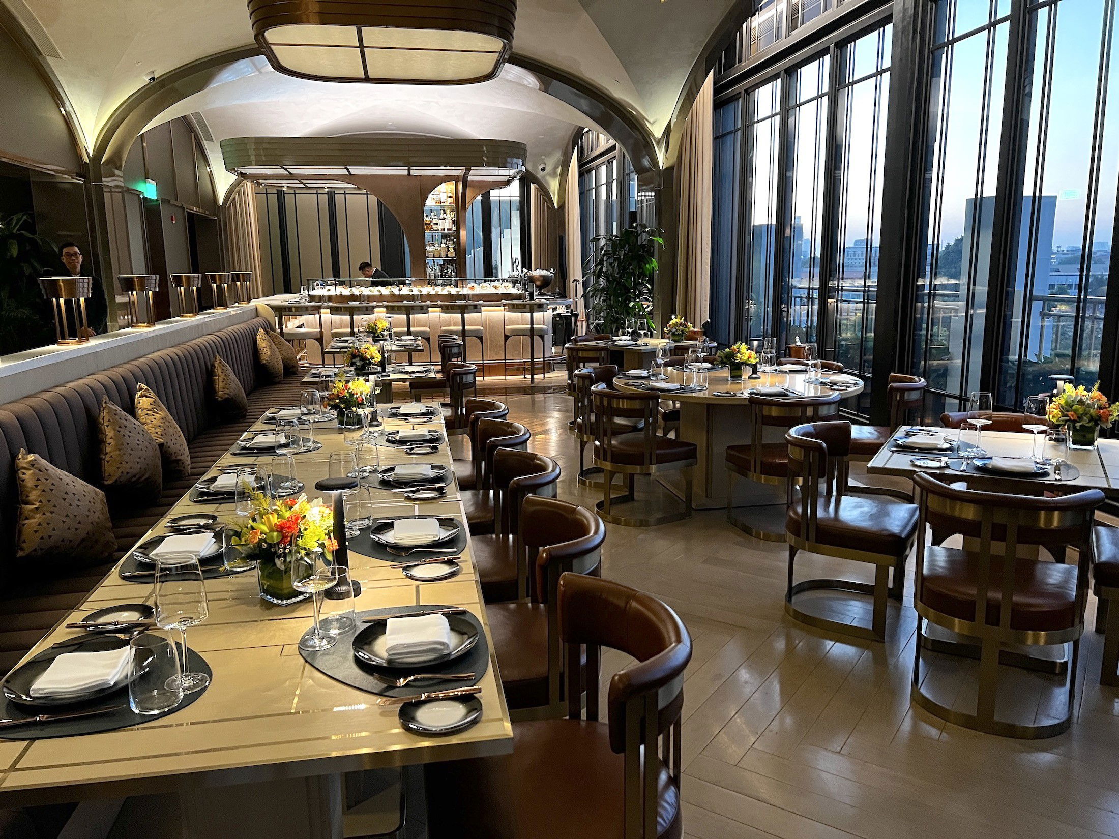 The Hudson Rooms bar in Hanoi