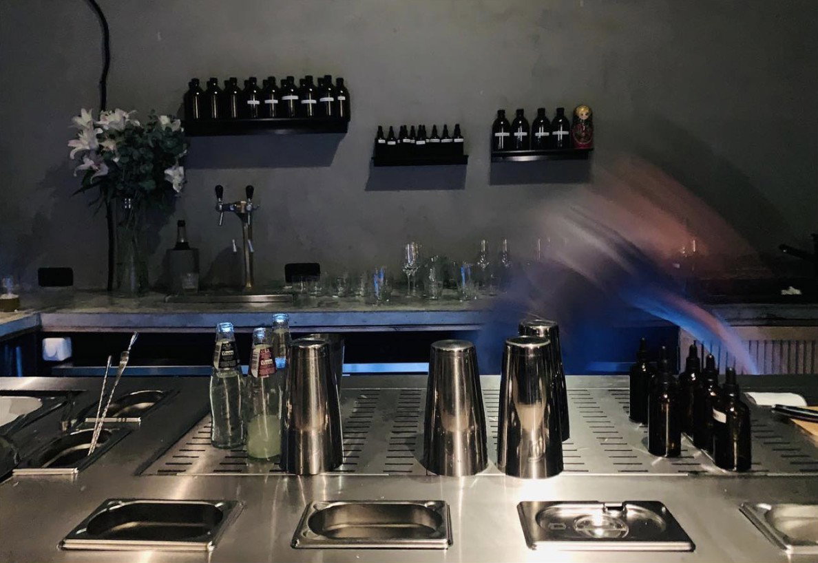 Wax On bar in Berlin, Germany