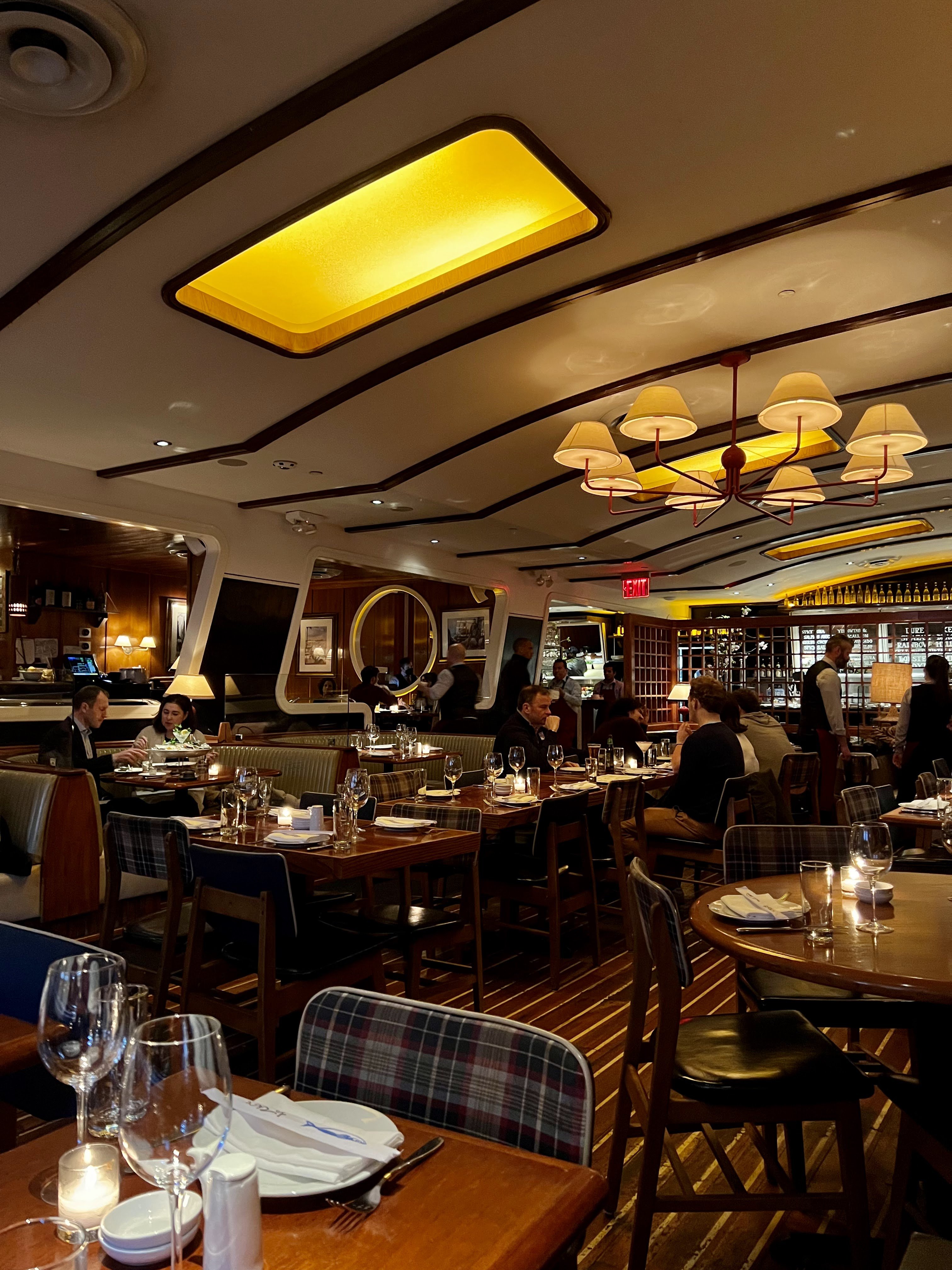 Lure Fishbar restaurant in New York City, United States
