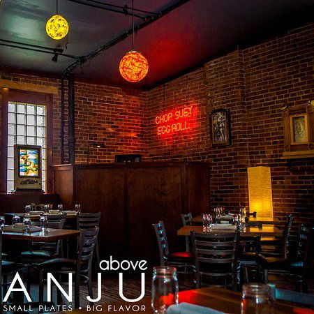 ANJU restaurant in Saint-Gilles, Belgium