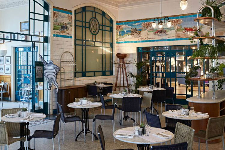 Claude Bosi at Bibendum restaurant in London, United Kingdom