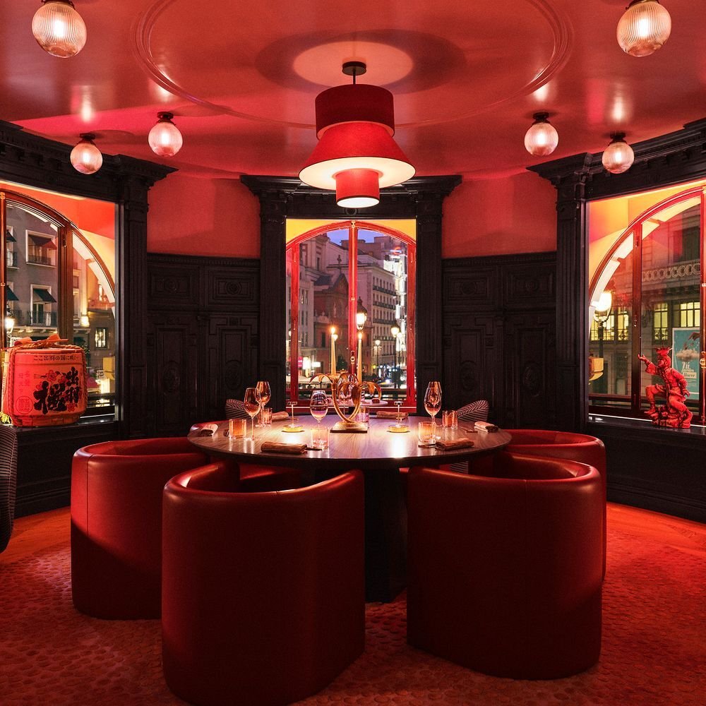 Isa restaurant in Madrid, Spain