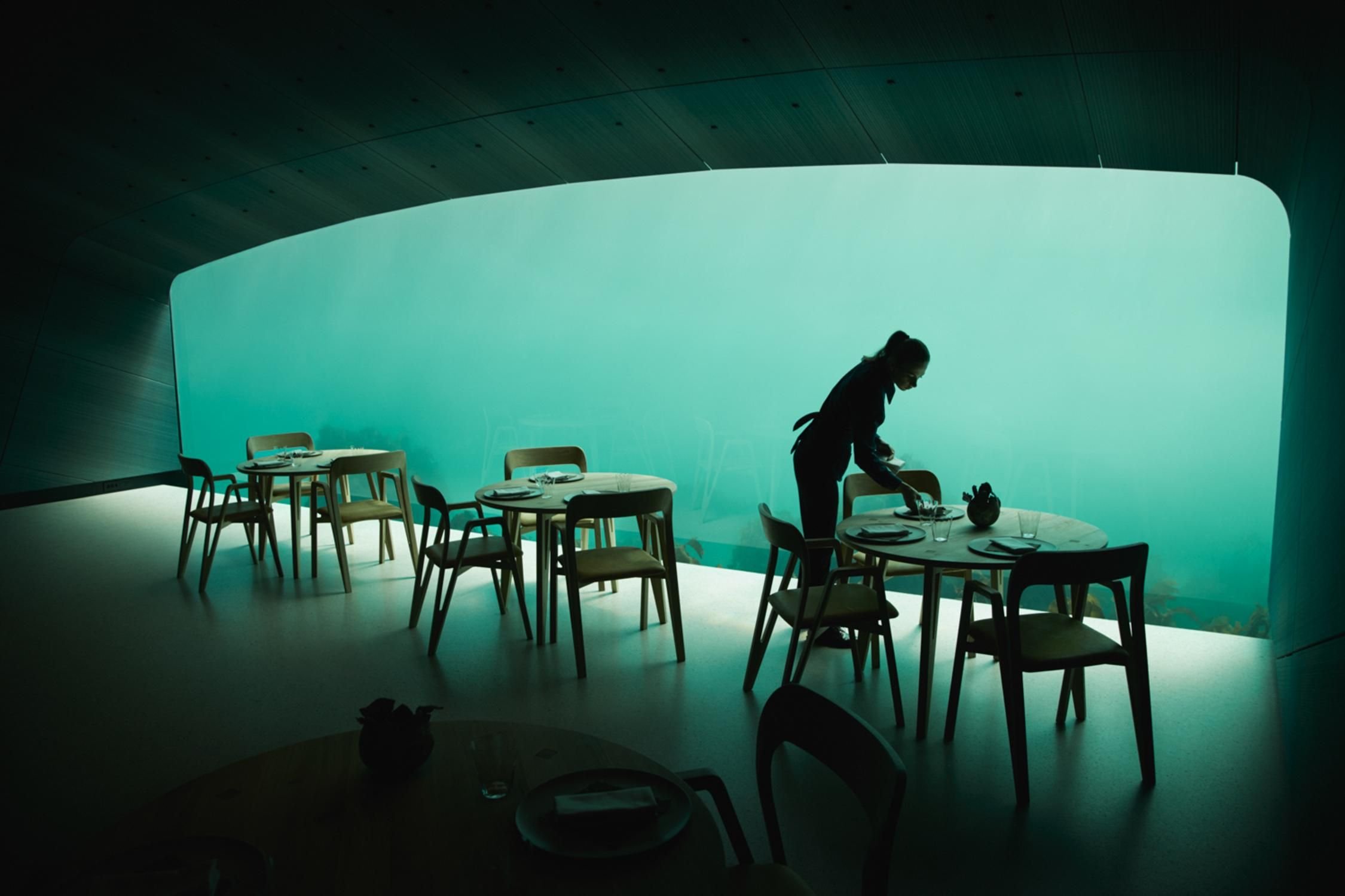 Under restaurant in Lindesnes, Norway