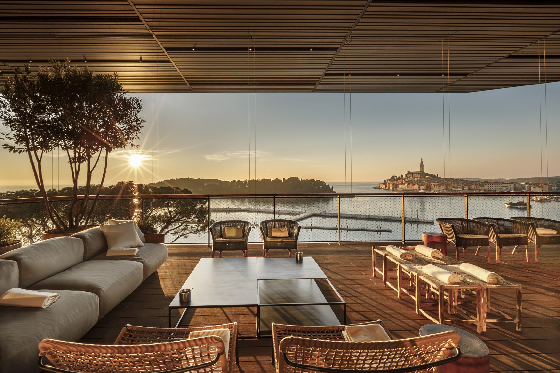 Agli Amici Rovinj restaurant in Rovinj, Croatia