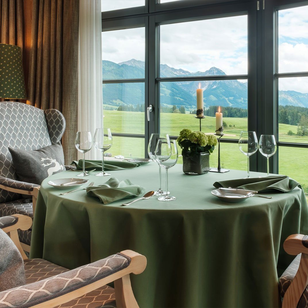 Sonnenstüble restaurant in Hirschegg, Austria