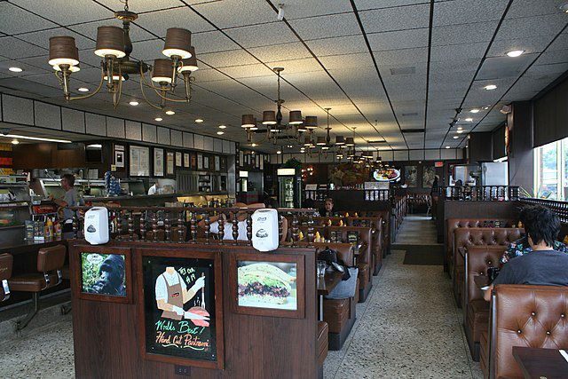Langer’s Deli restaurant in Los Angeles, United States