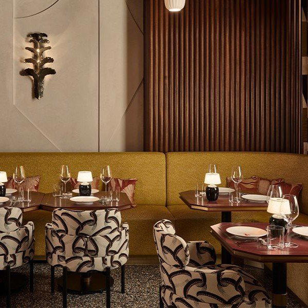 Beefbar Grace Hotel restaurant in St. Moritz