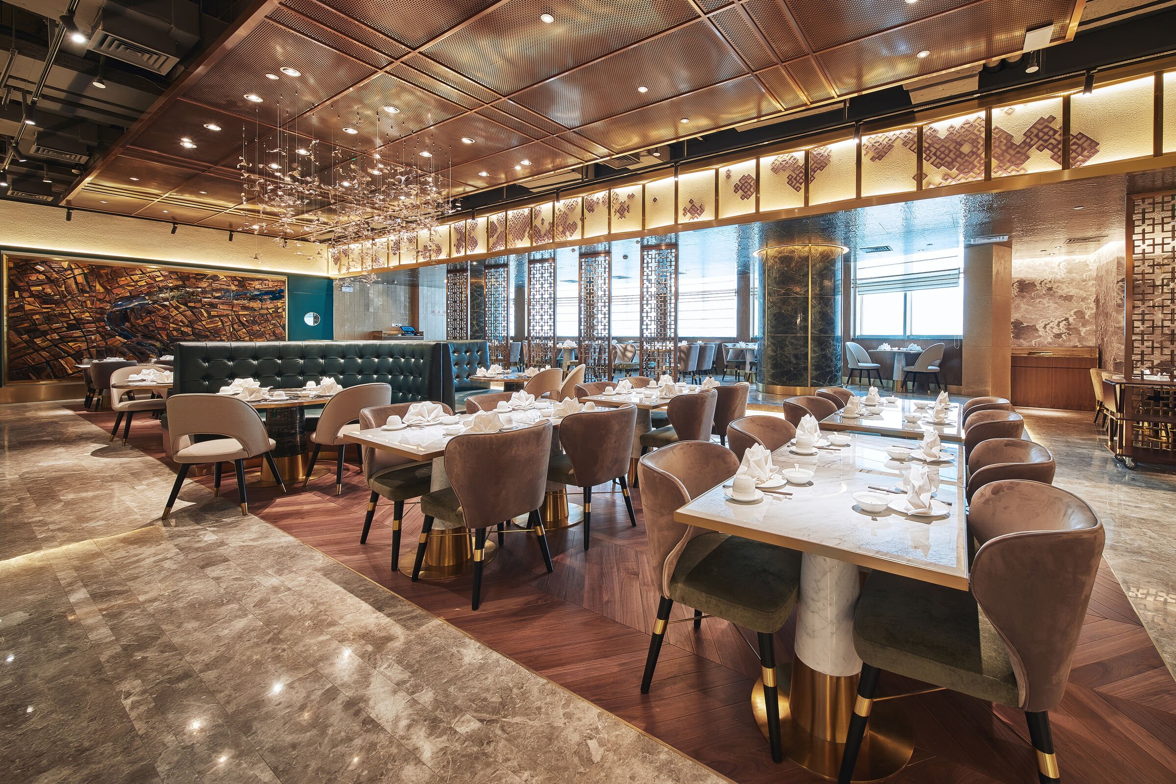 Crystal Jade restaurant in Seoul, South Korea