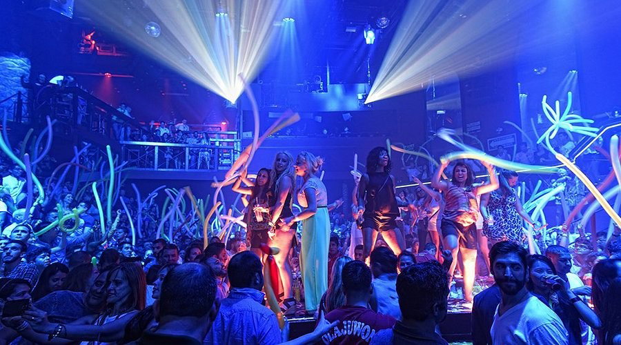 Coco Bongo bar in Cancun, Mexico