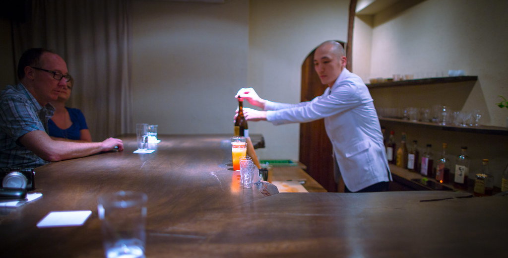 Gen Yamamoto bar in Tokyo, Japan