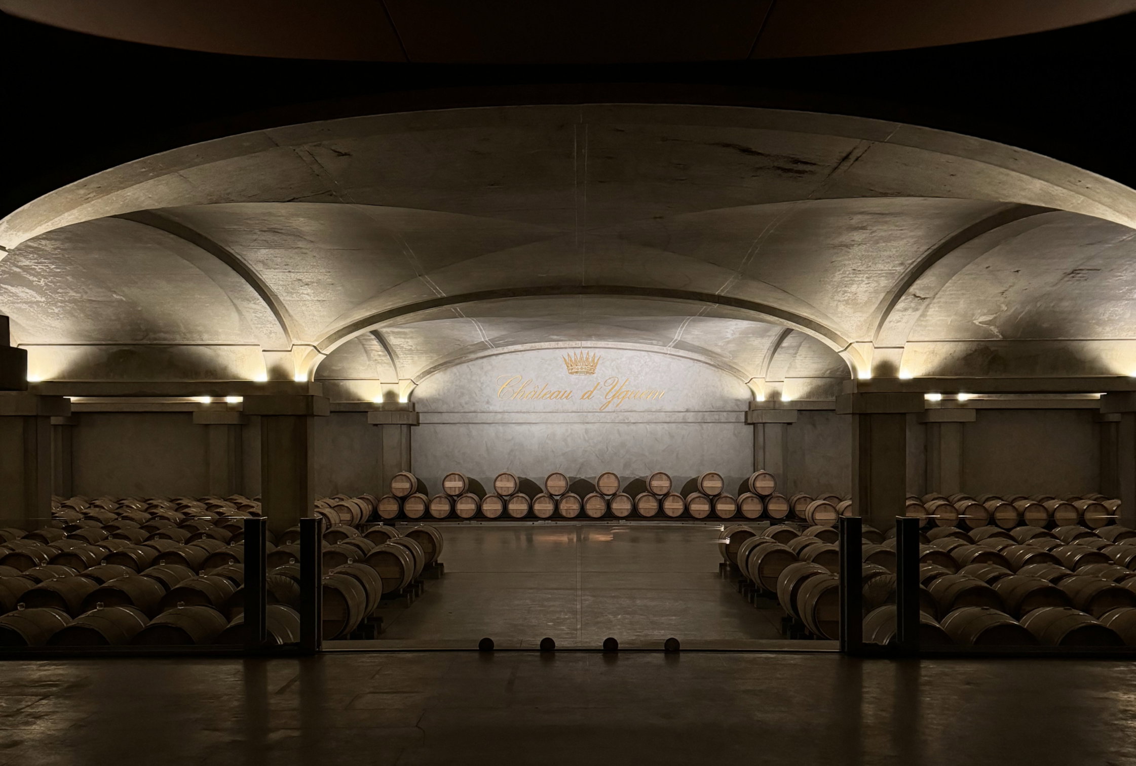 Château d'Yquem winery in Sauternes, France