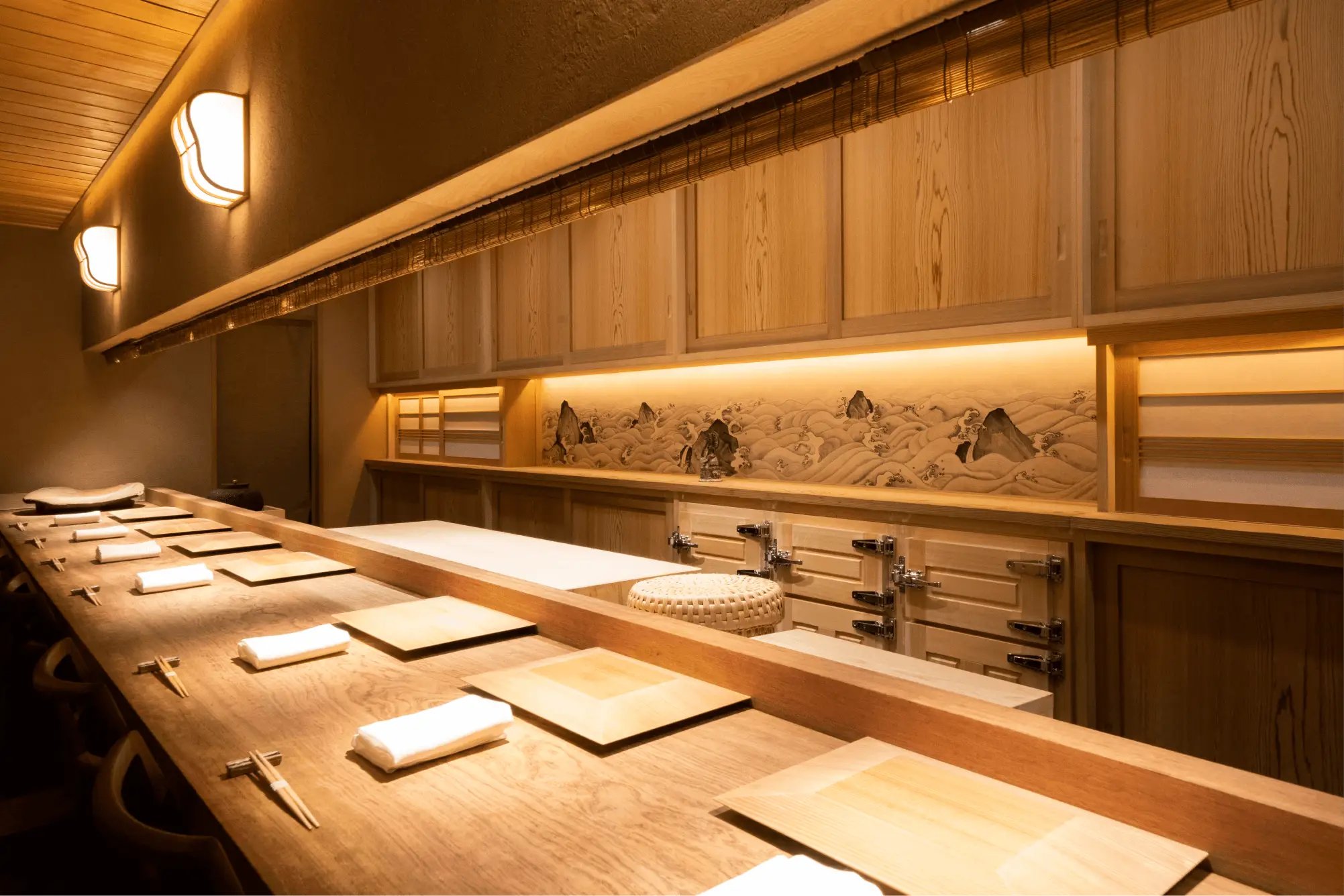 Hatou restaurant in Tokyo, Japan