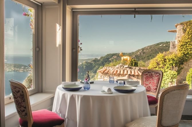 La Chèvre d'Or restaurant in Èze, France