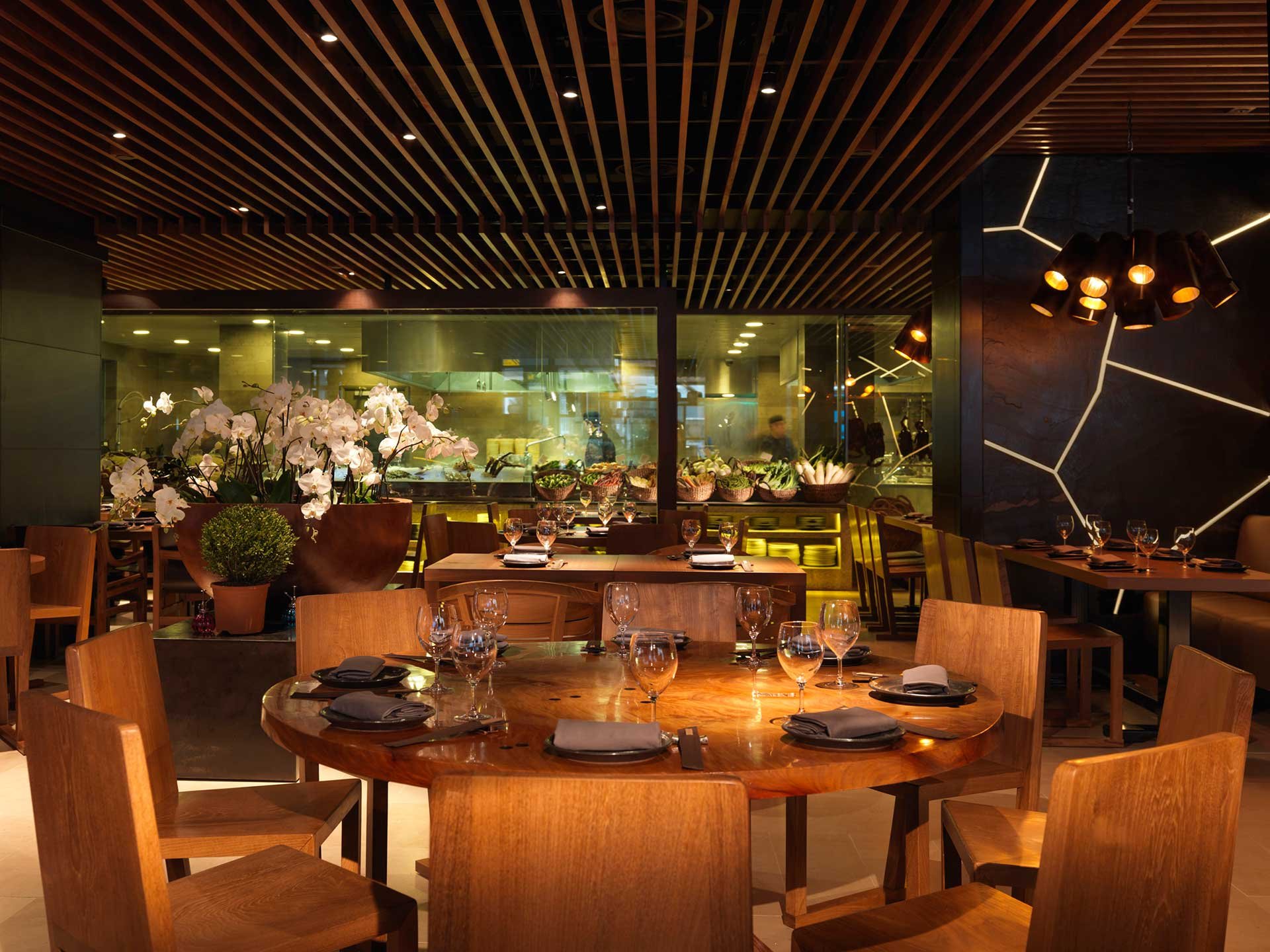 Novikov restaurant in London, United Kingdom