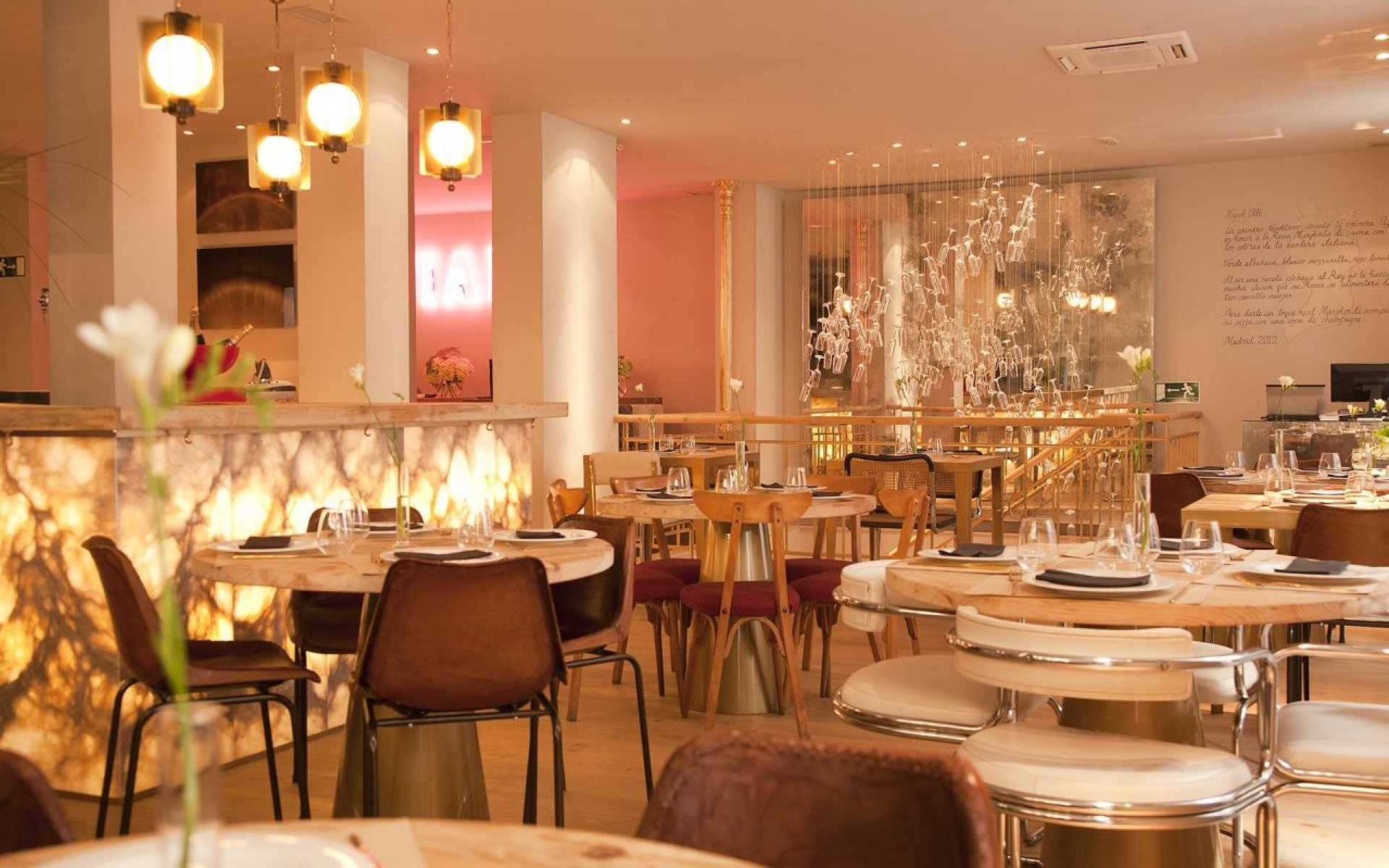 Alabaster, Restaurant in Madrid