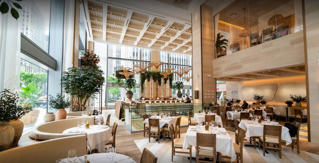 Avra Estiatorio, Restaurant in New York City