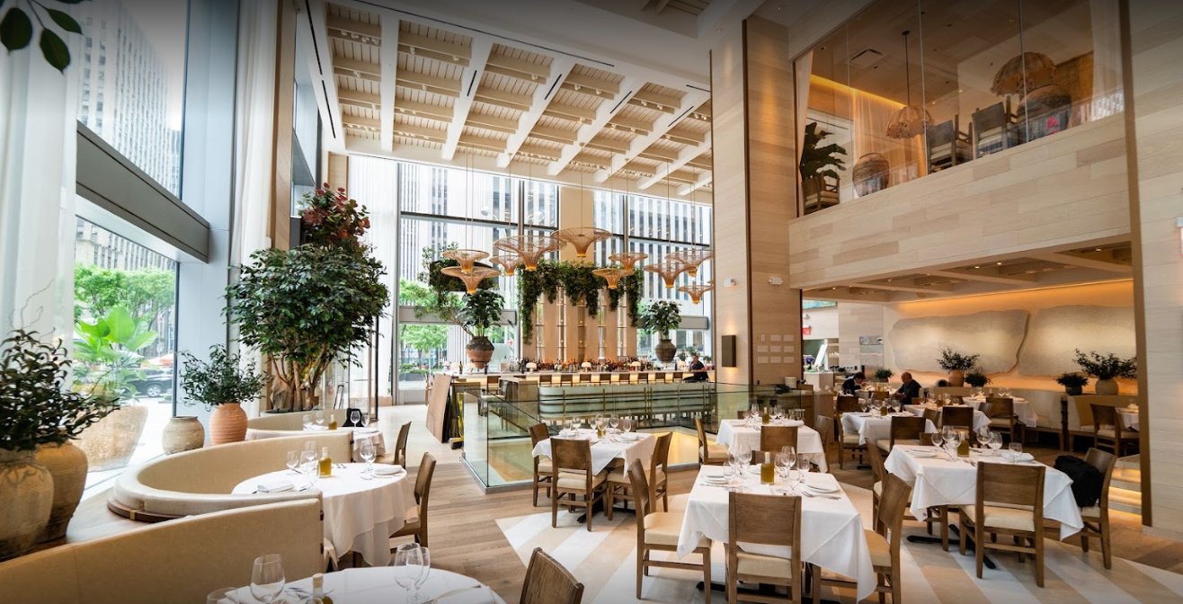 Avra Estiatorio restaurant in New York City, United States