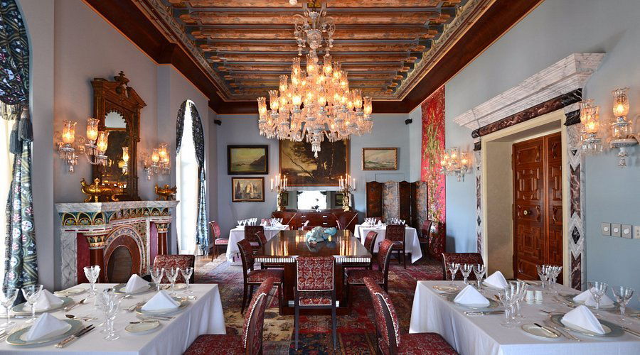 La Maison Bleue restaurant in El Gouna, Egypt