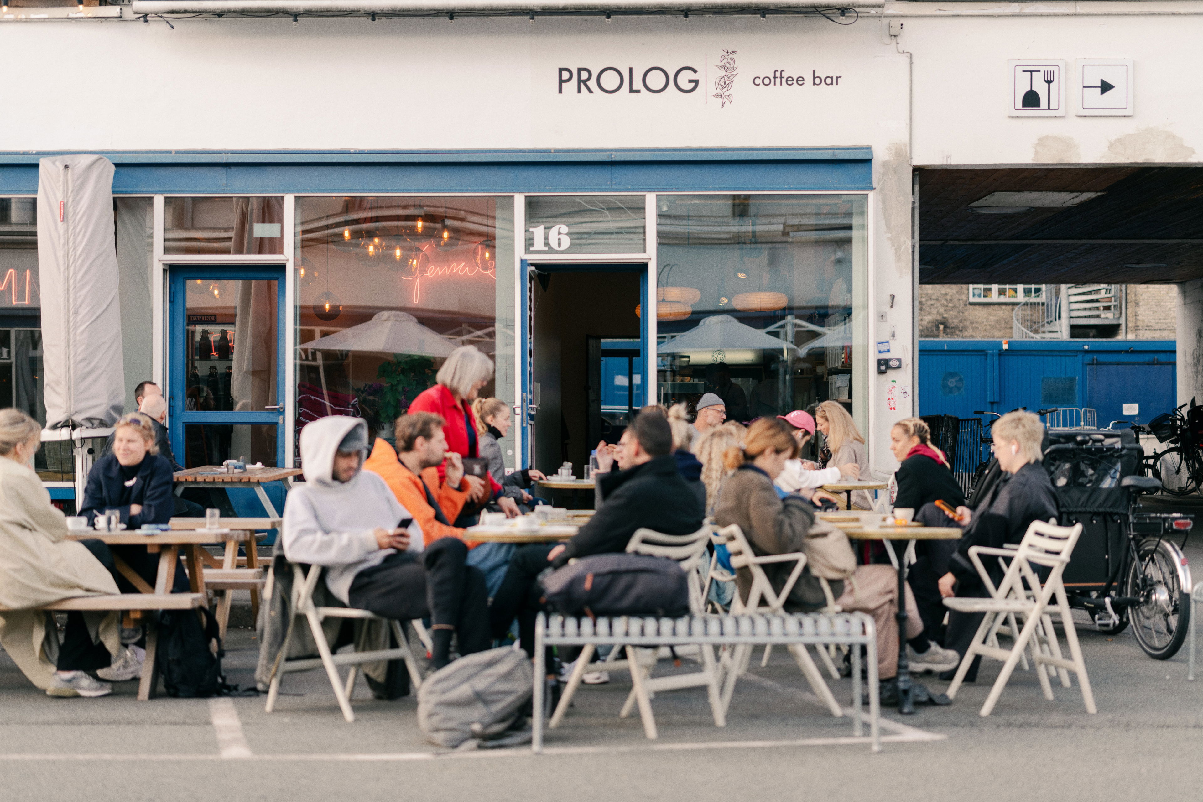 Prolog Coffee Bar restaurant in Copenhagen, Denmark