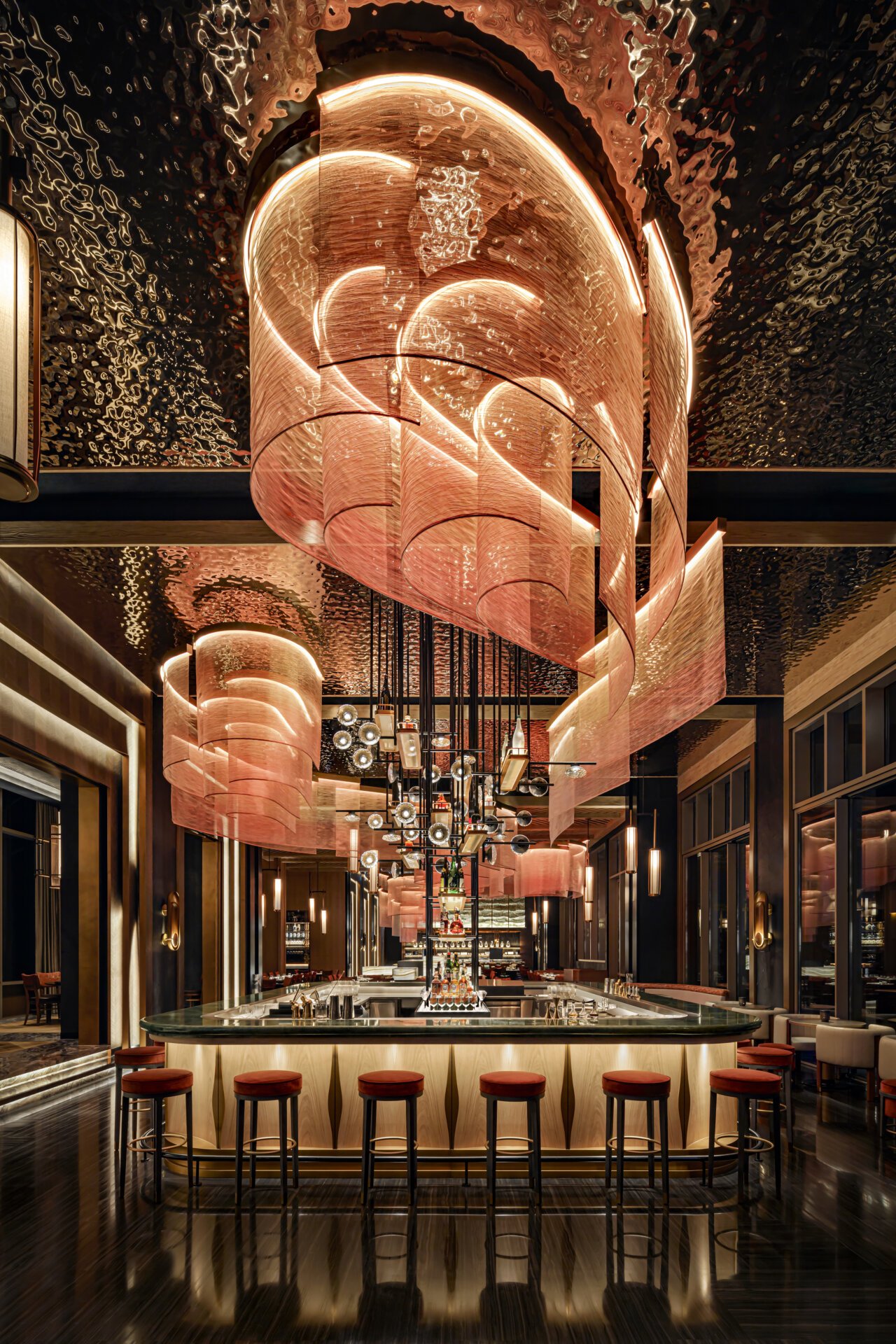 Nobu Dubai restaurant in Dubai, United Arab Emirates
